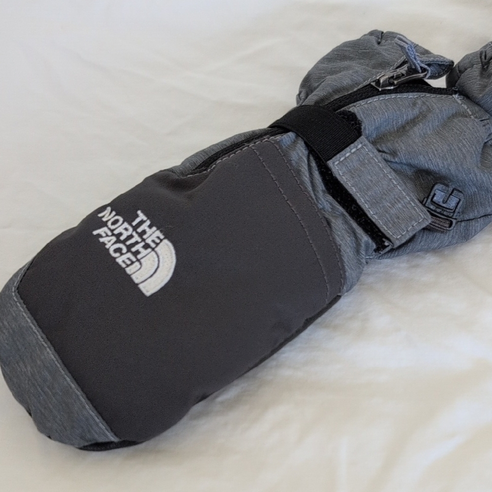 The North Face Gray Toddler Fleece Lined Mittens